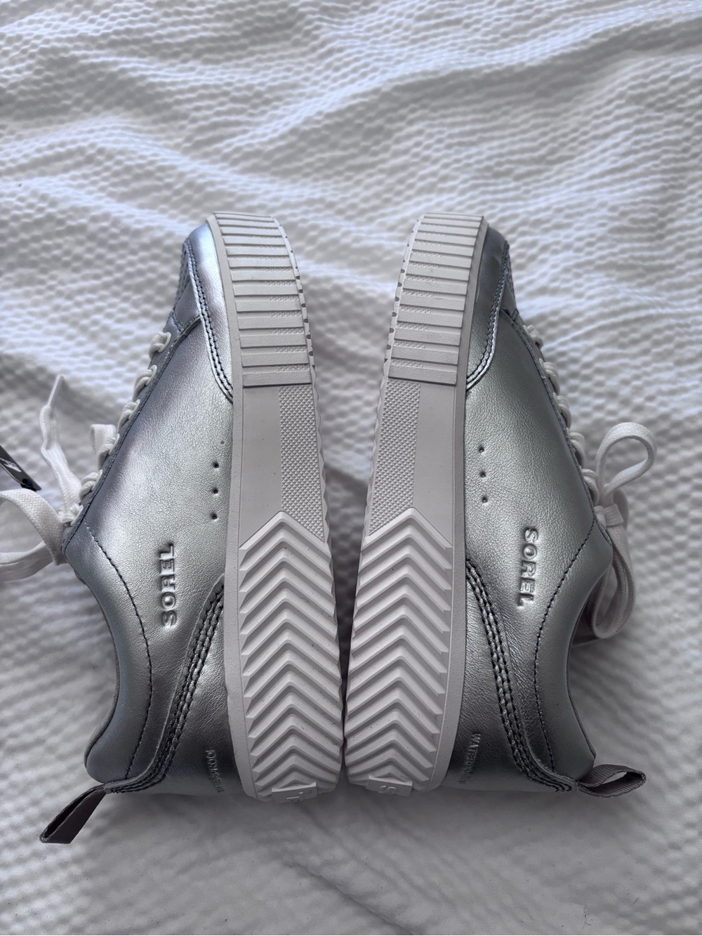 Sorel Metallic Platform Waterproof Sneakers - Picture 4 of 11